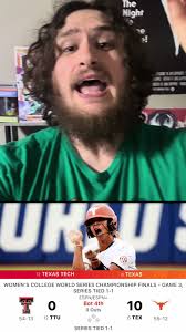 Longhorn Vs Texas Tech Softball Women Commentators