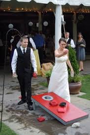 The shoe game is a great example of a wedding reception game that newlyweds play. Wedding Reception Games Any Ideas