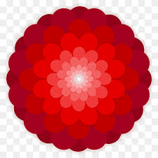 Red background ombre floral pattern. Flower Pattern Elements Png Images Pngwing