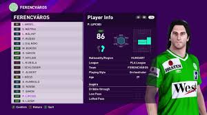 Ferencvárosi torna club, known as ferencváros, fradi, or simply ftc, is a professional football club based in ferencváros, budapest, hungary, that competes in the nemzeti bajnokság i, the top flight of hungarian football. Pes 2020 Classic Ferencvaros Pc Ps4 Pro Evolution Legendary Youtube