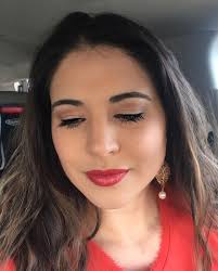 Pomegranate and glossy skin care routine