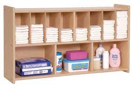 Value Line Wall Diaper Shelf Children S Factory Daycare Furniture Diaper Shelf Daycare Decor