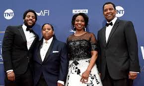 Vance) and the wife (whitney. Denzel Washington Makes Very Rare Appearance With His Wife And Son And Daughter Daily Mail Online