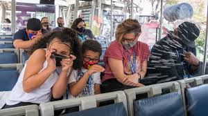 About 70% of the studio lies within the unincorporated county island known as universal city while the rest lies within the city limits of los angeles, california. Universal Studios Hollywood Returns With Potter Pets And Dinos After Yearlong Coronavirus Closure Daily News