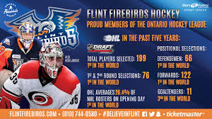 Single Game Tickets Flint Firebirds