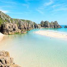 Country Living Uk On Instagram Pedn Vounder Beach In Cornwall Has Been Ranked Number 22 On A New List O Beaches In The World Country Living Uk Pedn Vounder