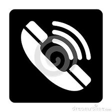 Black And White Background Vector Phone Black Icon Phone Call Symbol Isolated On White Background Vector Eps Symbols Icon Vector Illustration