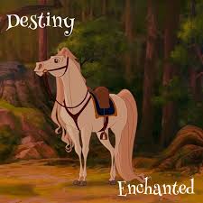 Destiny Prince Edward S Horse In Disney S Enchanted Disney Horses Horse Cartoon Horse Drawings