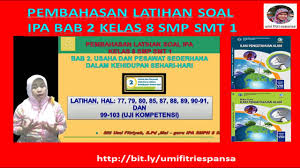 Pada kesempatan ini kita akan mencoba latihan soal. Pembahasan Uji Kompetensi Bab 2 Usaha Dan Pesawat Sederhana Ipa Kelas 8 Smp Smt 1 Youtube
