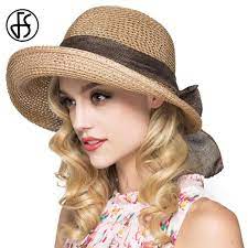 Straw Hat With Turned Up Brim Summer Hats Summer Hats For Women Womens Straw Hats