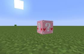 Currently, only the java edition of minecraft supports mods and even then it's officially supported by mojang or microsoft. Lucky Block Pink Minecraft Mod Minecraft