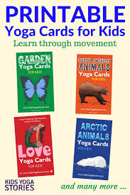 Yoga cards for kids printable. Collection Of Printable Yoga Cards For Kids Movement In Your Classroom