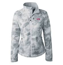 Black And Grey Camo North Face Jacket North Face Wind Chime Grey Camo Jacket North Face Jacket North Face Women Outdoor Outfit