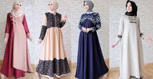 Gambar desain baju sasirangan terbaru terbaik. Model Baju Wanita Untuk Lebaran Gambar Islami