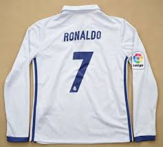100% certified authentic and backed by our sports. 2016 17 Real Madrid Ronaldo Longsleeve Shirt S Boys Football Soccer European Clubs Spanish Clubs Real Madrid Classic Shirts Com
