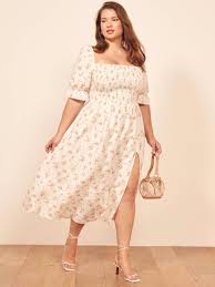 13 Dresses That Epitomize Spring Plus The Best Mules To Wear With Them Dresses Plus Size Outfits Plus Size Fashion