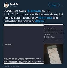 Pastebin is a website where you can store text online for a set period of time. Ian Beer S New Vfs Exploit To Help Create Various Ios 11 3 1 Jailbreak Projects Geek Tech Online