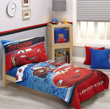 The vibrant red textured finish of this car decal will give an instant add some vroom to your toddler's room with the cars 3 top speed 4 piece toddler bed set! Lightning Mcqueen Bed Set Toddler