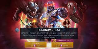 You'll be provided with a code that you must into your phone. Platinum Chest Injustice 2 Mobile Wiki Fandom