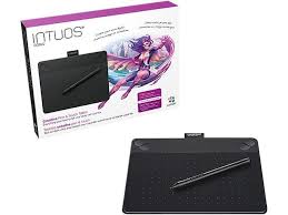Wacom Intuos Comic Creative Pen Touch Tablet Small Black Cth490ck Creative Pen Touch Tablet Pen Tablet
