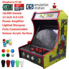 One year parts & labor on all other components. Rac B400 Mini Bartop Arcade Joystick Game Machine Cabinet Raspberry Pi 4 Model B 4gb 128g Retro Game Console Pm Joysticks Aliexpress