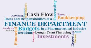 After making financial structure, finance department invests debenture holders and shareholders money in best projects for getting highest return on investment. Roles And Responsibilities Of A Finance Department In A Pharmaceutical