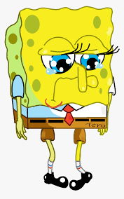 The episode started with spongebob watching tv with gary. Spongebob Sad Png Spongebob Transparent Background Png Download Transparent Png Image Pngitem