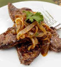 Beef Liver Coat In Flour Basil Oregano Salt And Pepper And Chinese 5 Spice Then Sautee In Butter Then Sautee O Liver Recipes Liver And Onions Beef Liver