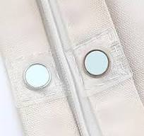SEMINI Hidden Sew Magnetic Snap Invisible Hidden Sew in PVC Hidden Purse  Closure for Fastener Handbag Cloth Clasp DIY Craft Sewing Tools