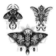 The moth tattoo has been popular for many years and is currently making a comeback. Blackwork Moth Tattoo Designs Moth Tattoo Design Moth Tattoo Tattoos