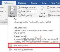 Beberapa elemen yang harus dituliskan dalam daftar. Cara Mudah Membuat Daftar Pustaka Pada Ms Word 2016 Blog On