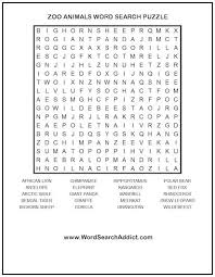Links on android authority may earn us a com. Zoo Animals Printable Word Search Puzzle Word Search Addict