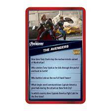 Do you have what it takes to join the avengers or the defenders? Marvel Cinematic Universe Top Trumps Quiz Winning Moves Uk