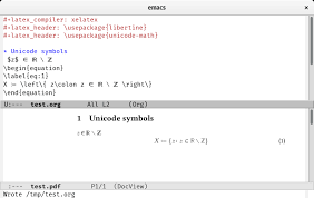 Exporting Unicode Characters To Pdf Using Latex From Org Mode Emacs Stack Exchange