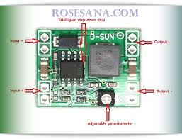 Mini Dc Dc Converter Step Down Module Adjustable Power Supply Mini Dc Dc Buck Converter Step Down Power Module Output 0 8v 20v