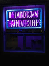 Samschulte Neon Signs Laundromat Commercial Laundry
