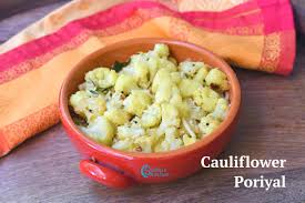 Cauliflower Poriyal Recipe Subbus Kitchen