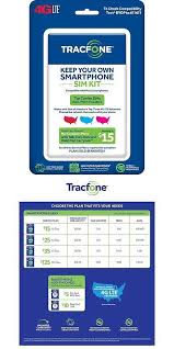 Tracfone Bring Your Own Phone Sim Activation Kit Triple Punch Micro Nano Byop Micro Nano Sim Cards Phone Cards
