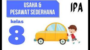 Rpp ipa kelas 5 dengan materi pesawat sederhana. Usaha Dan Pesawat Sederhana Ipa Kelas 8 Smp Youtube