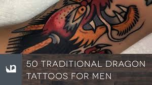 Jerry deeply admired the work of japanese tattoo masters and was the first westerner to enter into regular correspondence with them. 50 Traditional Dragon Tattoos For Men Youtube
