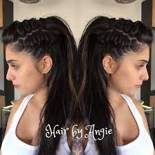 Braided Up Do Blue Water Salon And Spa Woodland Hills 818 340 8400 Follow Me On Instagram Hairbyangie73 Hair Styles Hair Braids