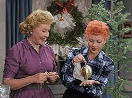 The christmas episode focuses on lucy, ricky, fred, and ethel as they decorate lucy and ricky's christmas tree and reminisce on the past year. New Photos From The Colorized I Love Lucy Christmas Special