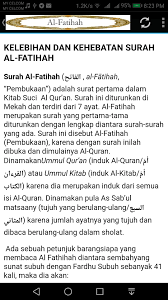 Baca surat al fatihah lengkap bacaan arab, latin & terjemah indonesia. Al Fatihah For Android Apk Download
