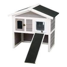 Trixie Natura Insulated Cat S Home Furniture 30 45 H Petco Outdoor Cat House Cat Condo Cat House
