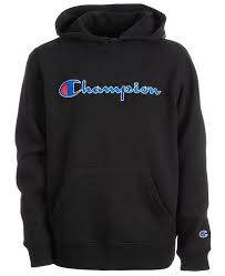 Black And Neon Green Champion Hoodie Main Image Hoodies Black Champion Hoodie Hoody Outfits