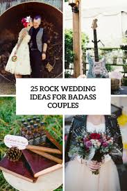 The damned are so underrated it hurts. 25 Rock Wedding Ideas For Badass Couples Weddingomania