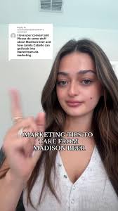 Replying to @summertimesadness107 its all about the connection, the  aesthetic, and individuality #madisonbeer #marketingtips #greenscreen