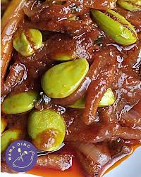 Resepi sambal ikan bilis goreng sedap. Sambal Tumis Ikan Bilis Petai Stinkbeans Anchovy Sambal Mama Ding S Kitchen