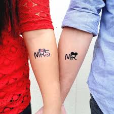 Mr And Mrs Disney Temporary Tattoo Smashtat Tattoo Ideen Disney Tattoo Ideen Disney Tattoo