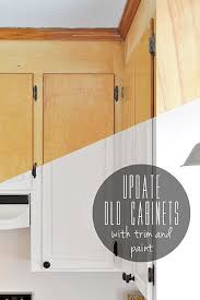 Diy Inexpensive Cabinet Updates Update Cabinets Redo Cabinets Old Cabinets